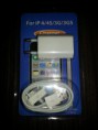 CARGADOR PARA IPHONE/IPOD CON CABLE DATOS USB